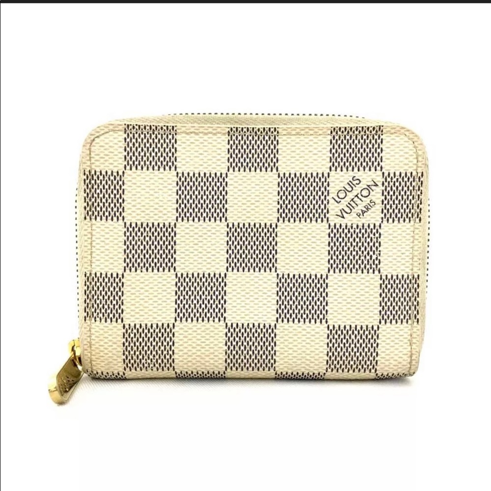 Louis Vuitton Damier Azure Zippy Wallet